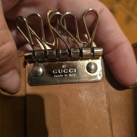 Gucci key case holder brown leather  with box - Picture 6 of 6
